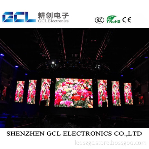 Shenzhen Stage Led Screen P4.81 P3.91 500x1000mm Indoor Led Screen Price